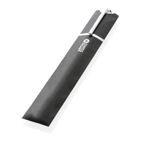 Swiss Peak Cedar penna, RCS certifierad återvunnen aluminiun silver | Inget reklamtryck | Inte tillgängligt | Inte tillgängligt