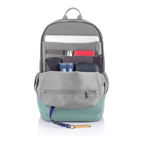 Bobby Soft, anti-ficktjuv ryggsäck grön-grå | Inte tillgängligt | Inget reklamtryck | Inte tillgängligt | Inte tillgängligt | Inte tillgängligt