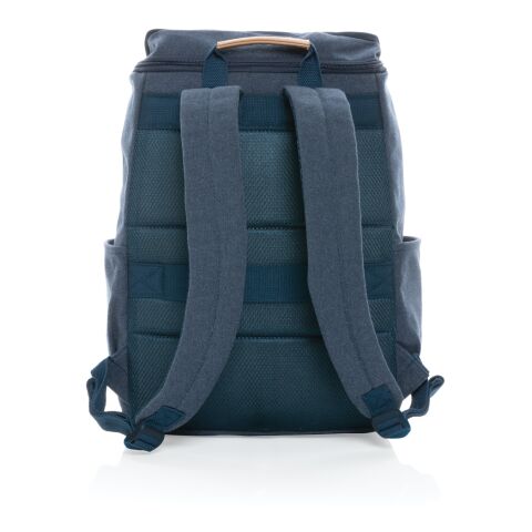 Impact AWARE™ 15" laptopryggsäck i 16 oz. återvunnen canvas blå