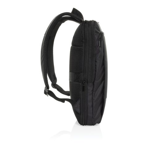 Flexpack Aware™ RPET expanderbar smal 15,6 laptop ryggsäck svart