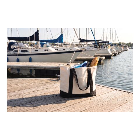 SHOP LOCAL AWARE™ återvunnen bomull 350 gsm Toteväska svart