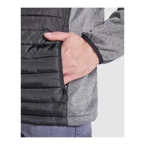 Minsk unisex isolerad hybridjacka Standard | Svart-Svartmelerad | roly-L | Inget reklamtryck | Inte tillgängligt | Inte tillgängligt