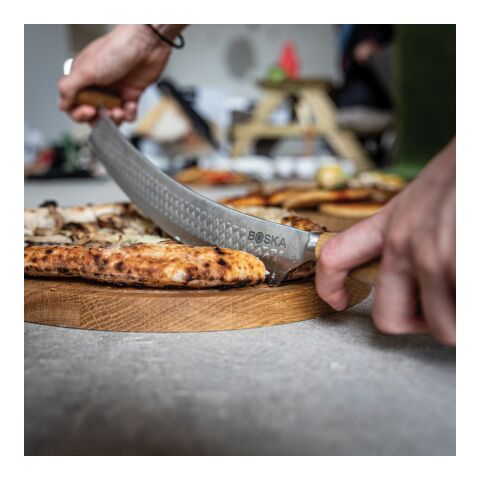 BOSKA Pizza- &amp; Ostkniv Oslo+ Nr.4 stål-brun | Inget reklamtryck | Inte tillgängligt | Inte tillgängligt