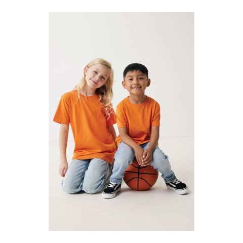 Iqoniq Koli t-shirt barn i återvunnen bomull orange | 11-12 | Inget reklamtryck | Inte tillgängligt | Inte tillgängligt | Inte tillgängligt