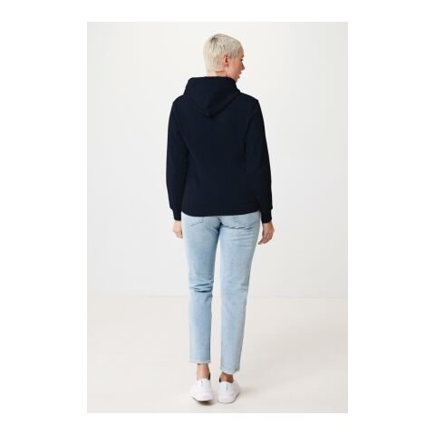 Iqoniq Jasper hoodie i återvunnen bomull marinblå | XXXL | Inget reklamtryck | Inte tillgängligt | Inte tillgängligt | Inte tillgängligt