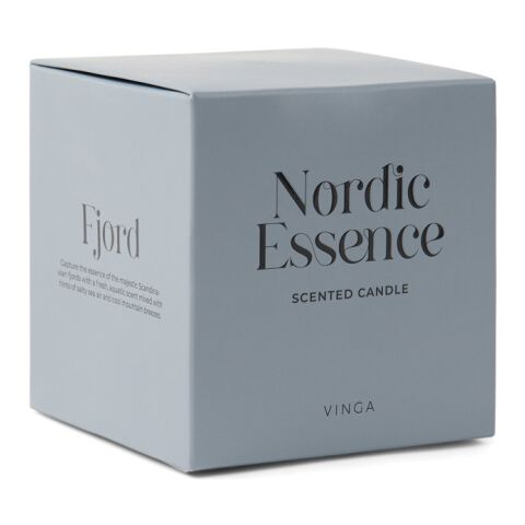 VINGA Nordic essence doftljus large blå-mörkbrun | Inget reklamtryck