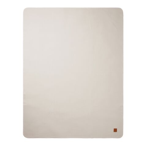 VINGA Moulton GRS RPET pläd beige-feather grey