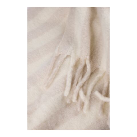 VINGA Lioro GRS wool blend pläd beige