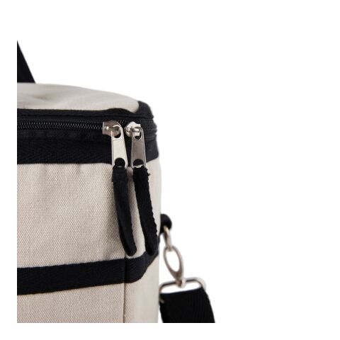 VINGA Volonne AWARE™ återvunnen canvas kylväska off white-svart | Inget reklamtryck | Inte tillgängligt | Inte tillgängligt | Inte tillgängligt