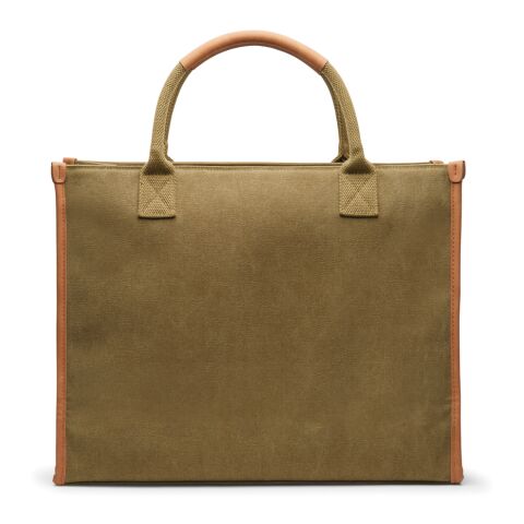 VINGA Bosler RCS återvunnen canvas datorväska grön | Inget reklamtryck | Inte tillgängligt | Inte tillgängligt