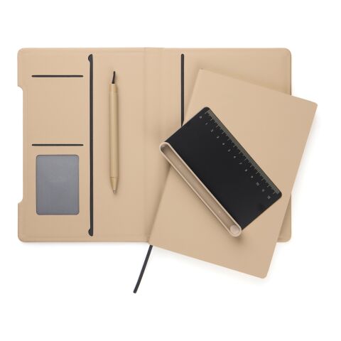 VINGA Baltimore RCS 4-in-1 Refillable Notebook greige | Inget reklamtryck | Inte tillgängligt | Inte tillgängligt