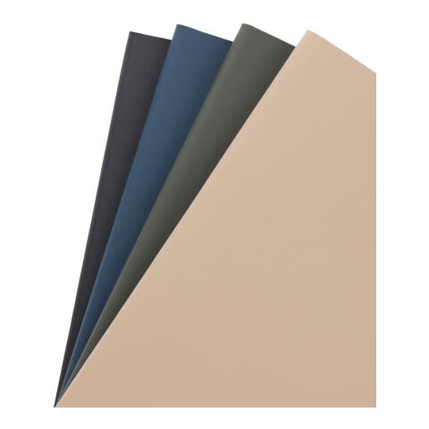 VINGA Baltimore RCS PU softcover notebook marinblå