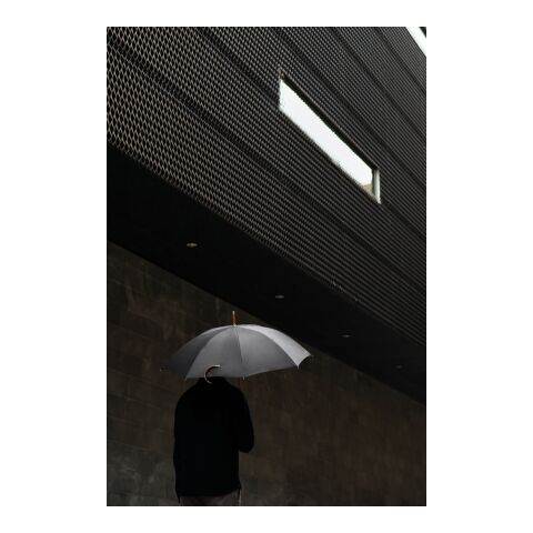 VINGA Bosler AWARE™ återvunnet PET 23&quot; paraply svart | Inget reklamtryck | Inte tillgängligt | Inte tillgängligt