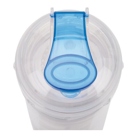 Vattenflaska med fruktbehållare blå | Inget reklamtryck | Inte tillgängligt | Inte tillgängligt