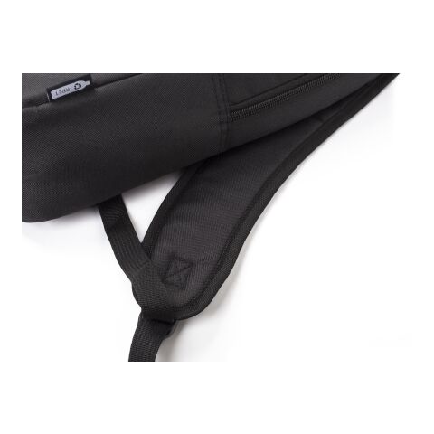 Laptopryggsäck av RPET-polyester (600D) Phines Svart | Inget reklamtryck | Inte tillgängligt | Inte tillgängligt