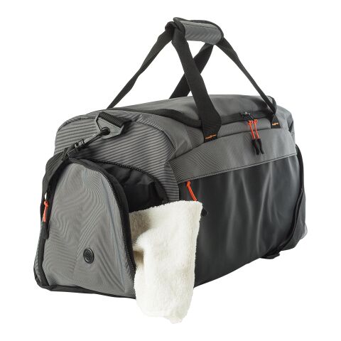 Melerad duffelväska (500D) Mabel Grå | Inget reklamtryck | Inte tillgängligt | Inte tillgängligt