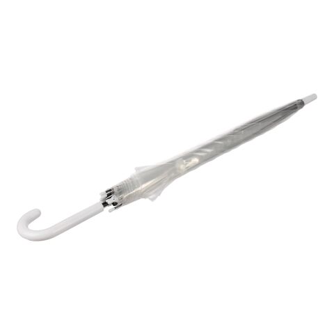 Transparent paraply, automatisk öppning Vit | Inget reklamtryck | Inte tillgängligt | Inte tillgängligt