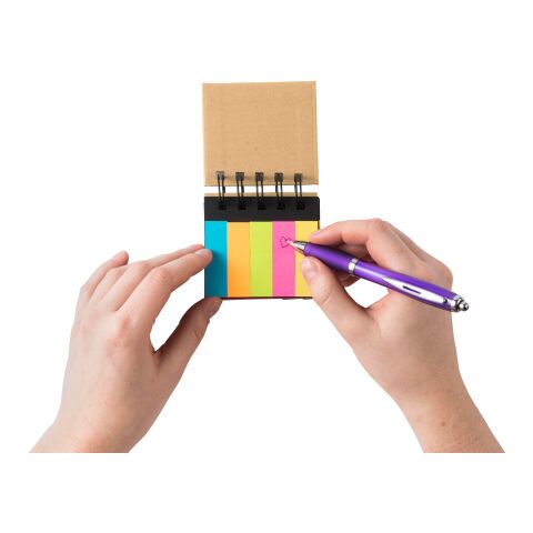 Notishäfte, spiralbundet Brun | Inget reklamtryck | Inte tillgängligt | Inte tillgängligt