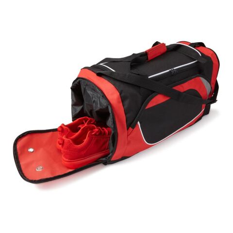 Sportbag med huvudfack samt två sidofack, polyester (600D) Koboltblå | Inget reklamtryck | Inte tillgängligt | Inte tillgängligt