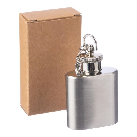 Stainless steel hip flask Julia Silver | Inget reklamtryck | Inte tillgängligt | Inte tillgängligt