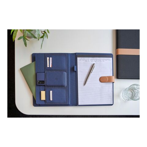 rPET foldable portfolio A4 Sven Blå | Inget reklamtryck | Inte tillgängligt | Inte tillgängligt