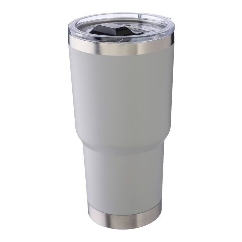 Stainless steel double-walled drinking mug 590 ml Arnold Vit | Inget reklamtryck | Inte tillgängligt | Inte tillgängligt