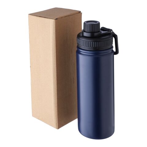 Stainless steel double-walled drinking bottle 500 ml Chad Blå