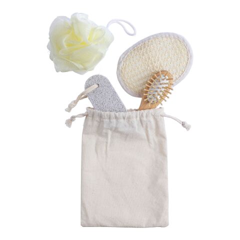 Cotton bathing set Jean beige | Inget reklamtryck | Inte tillgängligt | Inte tillgängligt