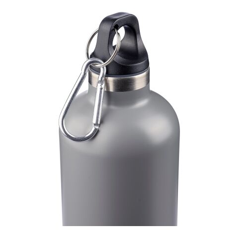 Recycled stainless steel double walled bottle (500 ml) Lysandra Grå | Inget reklamtryck | Inte tillgängligt | Inte tillgängligt