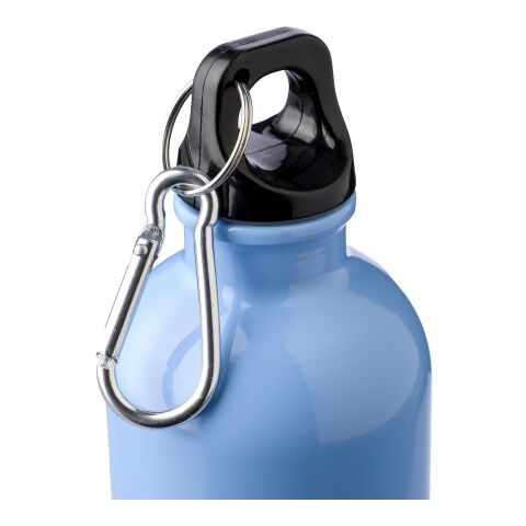 Recycled stainless steel single walled bottle (400 ml) Sable Ljusblå