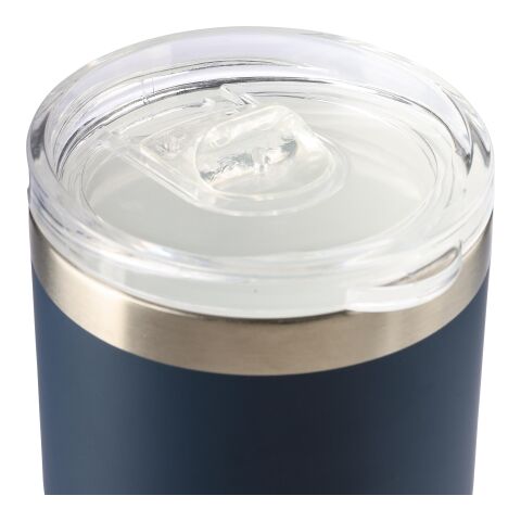 Recycled stainless steel double-walled travel mug (350 ml) Ayen Blå