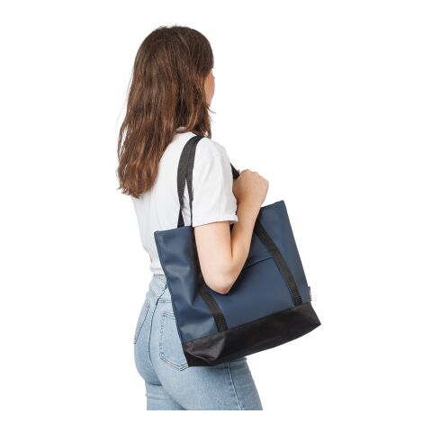 rPET polyester (600D) tote bag Lumi Blå