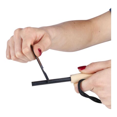 Stainless steel firestarter rod Azra Brun | Inget reklamtryck | Inte tillgängligt | Inte tillgängligt