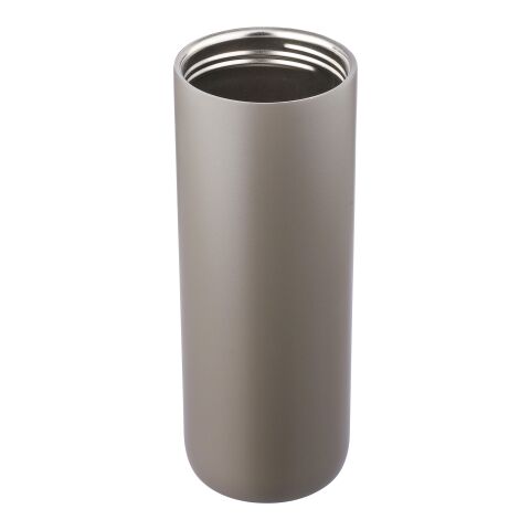 Stainless steel double-walled drinking bottle (500 ml) Omari grå | Inget reklamtryck | Inte tillgängligt | Inte tillgängligt