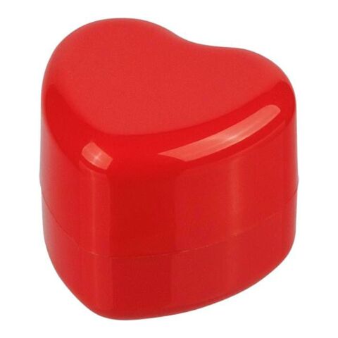 PP heart-shaped lip balm jar Ilja Röd | Inget reklamtryck | Inte tillgängligt | Inte tillgängligt
