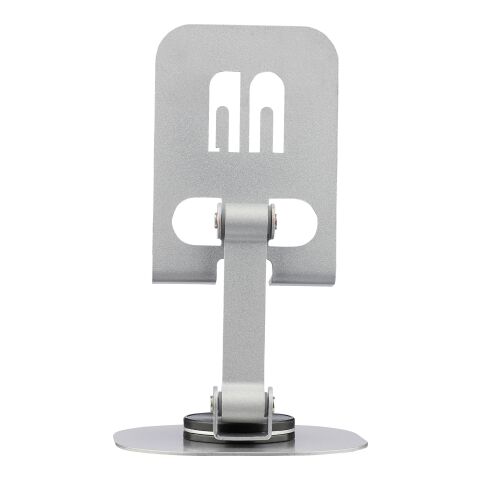 Aluminium alloy phone stand Anieke Silver | Inget reklamtryck