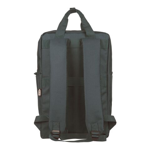 Recycled (900D) polyester backpack Amalia Grå | Inget reklamtryck