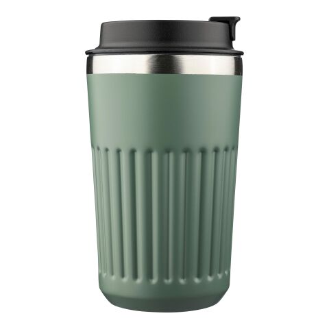 Recycled stainless steel travel mug (400 ml) Chiara Vit | Inget reklamtryck | Inte tillgängligt | Inte tillgängligt