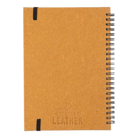 Recycled leather notebook A5 Egon Brun | Inget reklamtryck | Inte tillgängligt | Inte tillgängligt