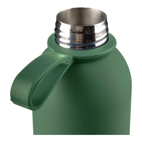 Recycled stainless steel double-walled drinking bottle (500 ml) Sena Grön | Inget reklamtryck | Inte tillgängligt | Inte tillgängligt