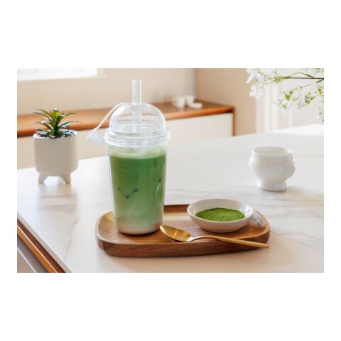Travel drinking mug 500 ml Glow Transparent