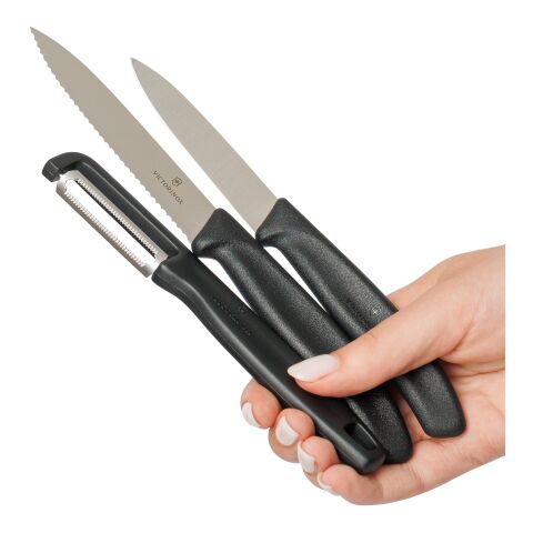 Victorinox kitchen set Swiss Classic | 3 items Svart