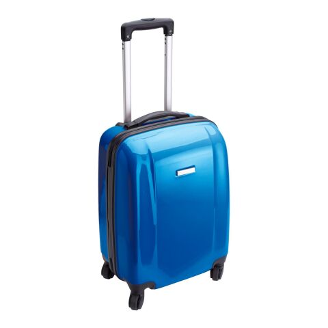 Trolley/kabinväska i hårdplast Koboltblå