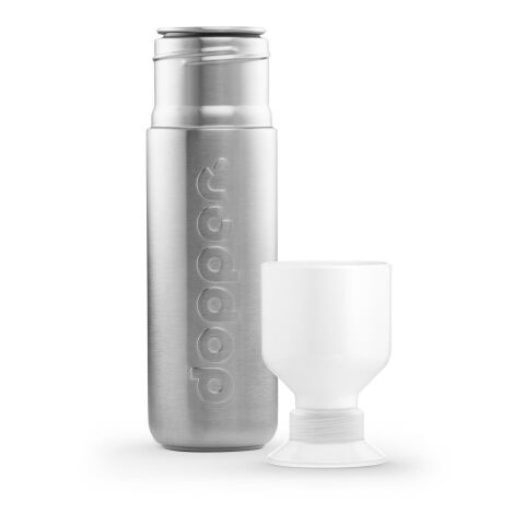 Dopper Steel 490 ML silver/vit