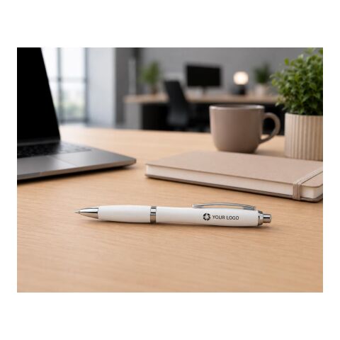 Recycled ABS ballpen Hamza Orange