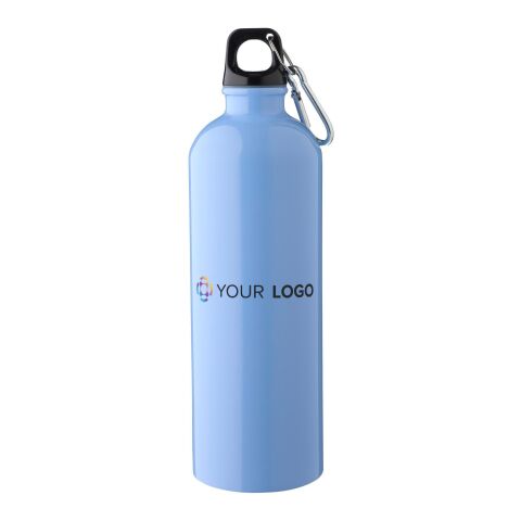 Recycled stainless steel single walled bottle (750 ml) Emeric Svart