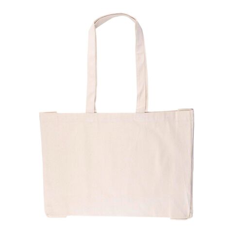 Oeko-Tex cotton (220 gsm) shopping bag Imogen beige