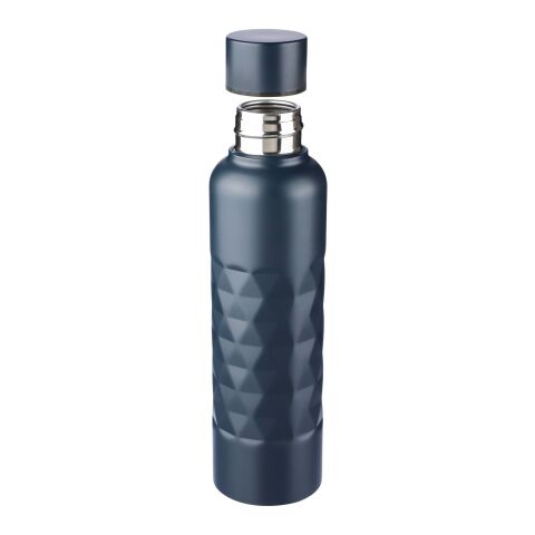 Recycled stainless steel single-walled drinking bottle (800 ml) Talin Svart