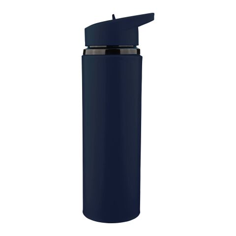 Recycled stainless steel drinking bottle (500 ml) Zeno Blå
