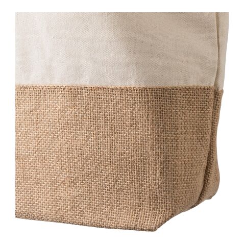 Shoppingväska i bomull Diego beige
